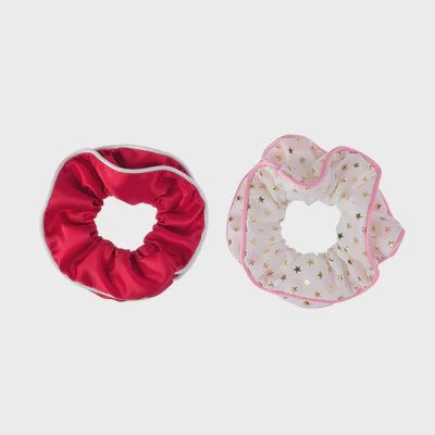 Festive Double Ruffle Scrunchies