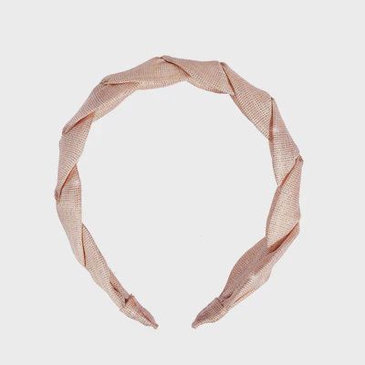 Sparkle Linen Plaited Headband