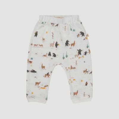 Baby Cotton Pants - The Story/Ivory