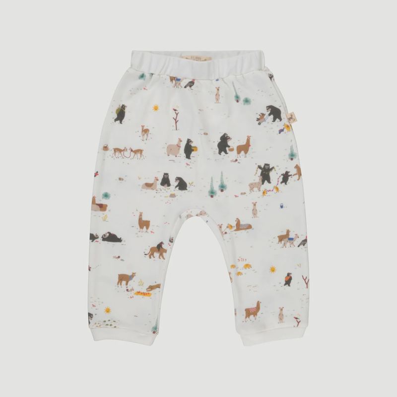 Baby Cotton Pants - The Story/Ivory
