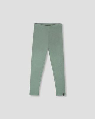 Super Soft Ribbed Leggings Sage Green