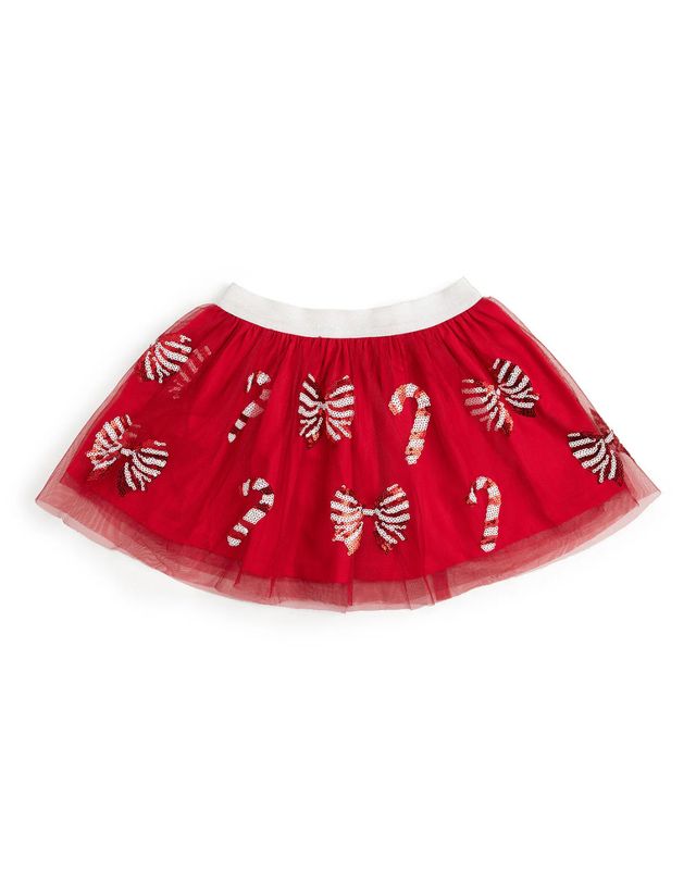 Girls Tutu - Candy Cane Coquette Sequin
