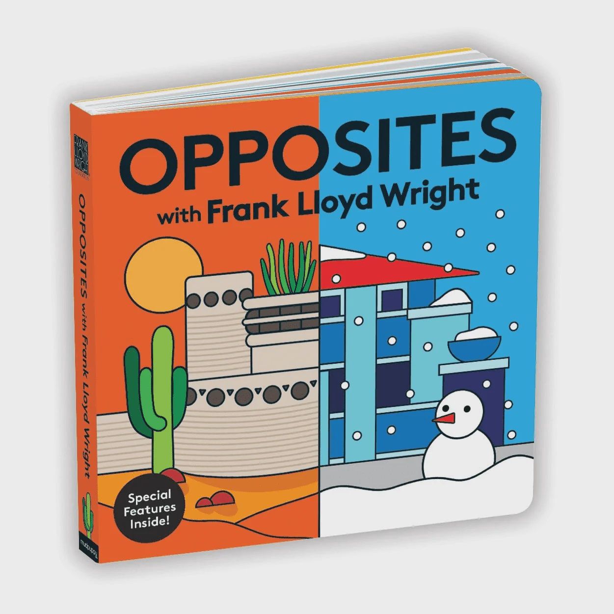 Opposites With Frank Lloyd Wright Board Book