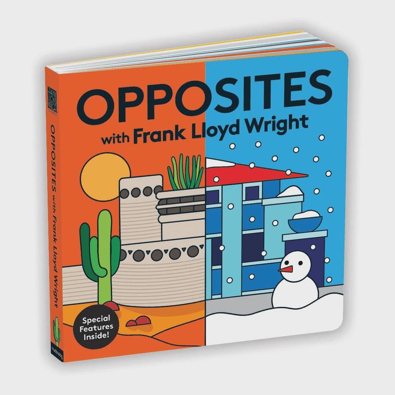 Opposites With Frank Lloyd Wright Board Book