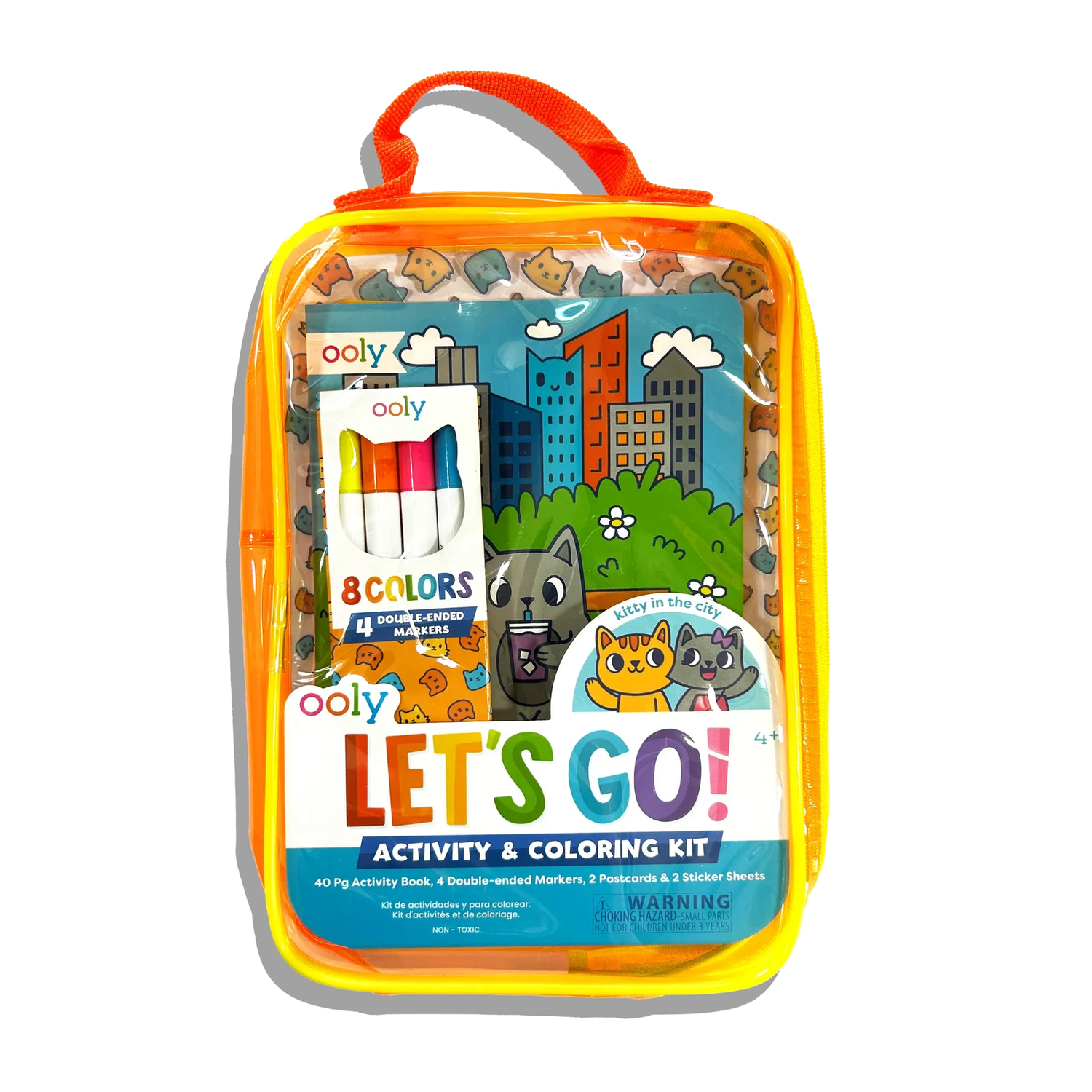 Let&#39;s Go!: Activity &amp; Coloring Kit - Kitty In The City