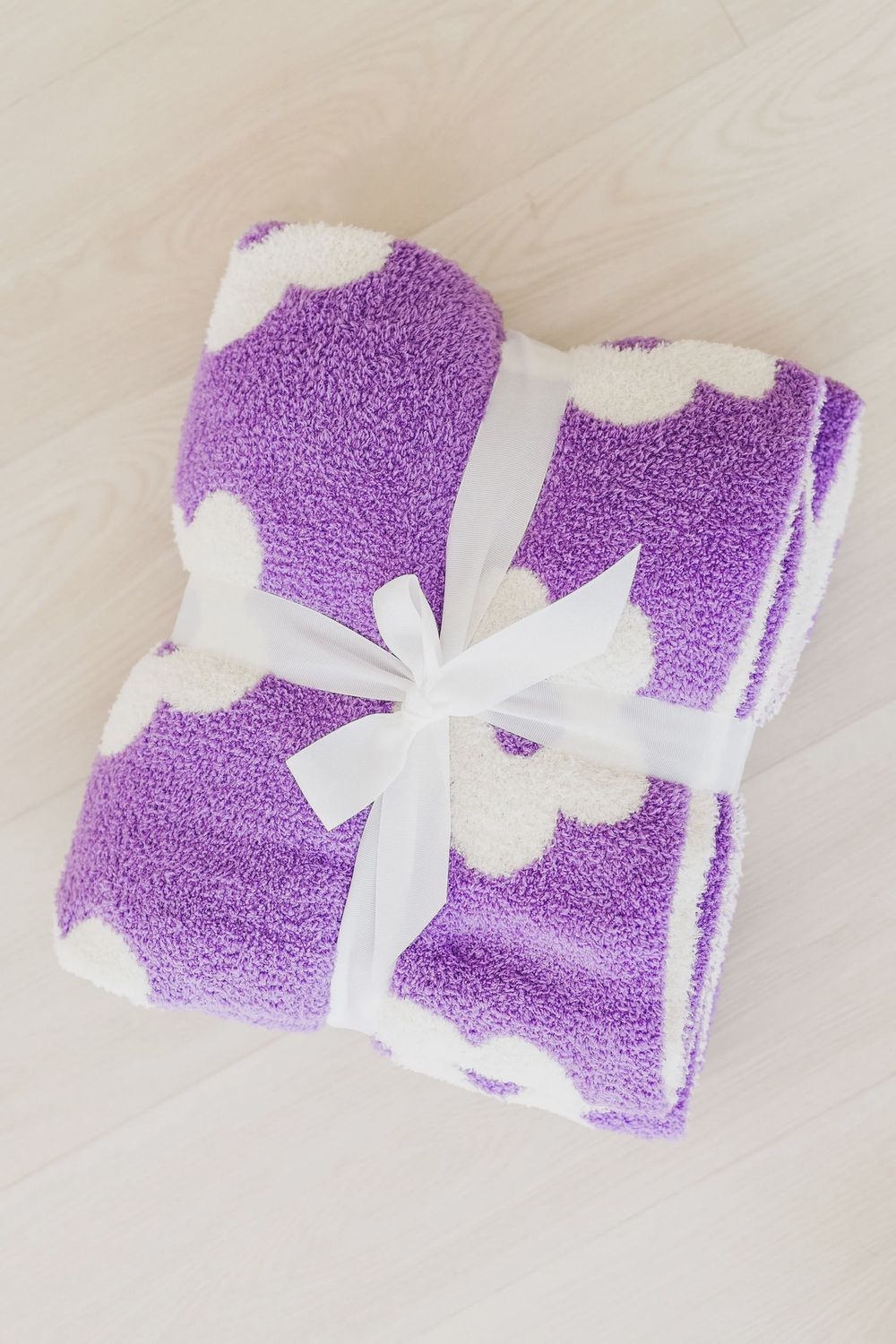 Cozy Blanket - Lilac/Coconut Flower