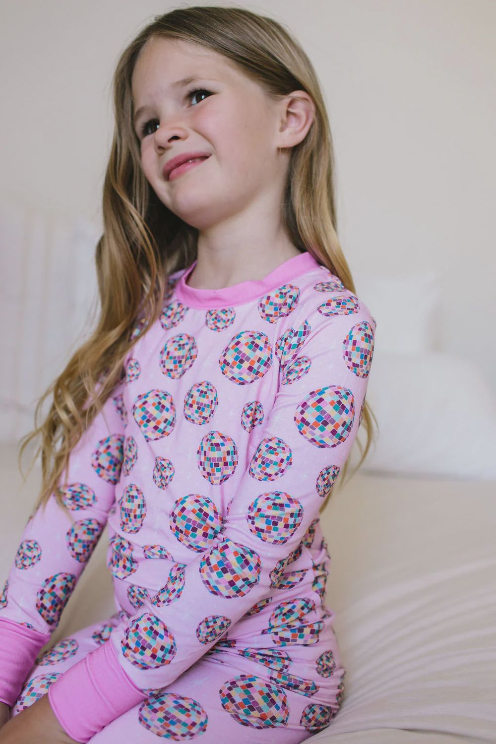 Toddler/Girls two-Piece Bamboo Pajama - Meet Me At Midnight