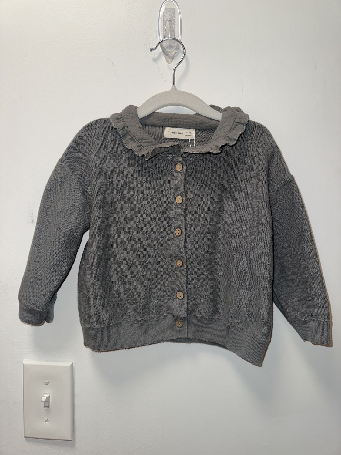 Used - Quincy Mae - Cardigan - 18-24M - PWE4246