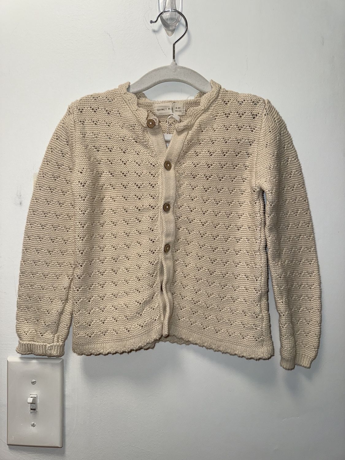 Used - Quincy Mae - Cardigan - 4-5Y - PWE4330