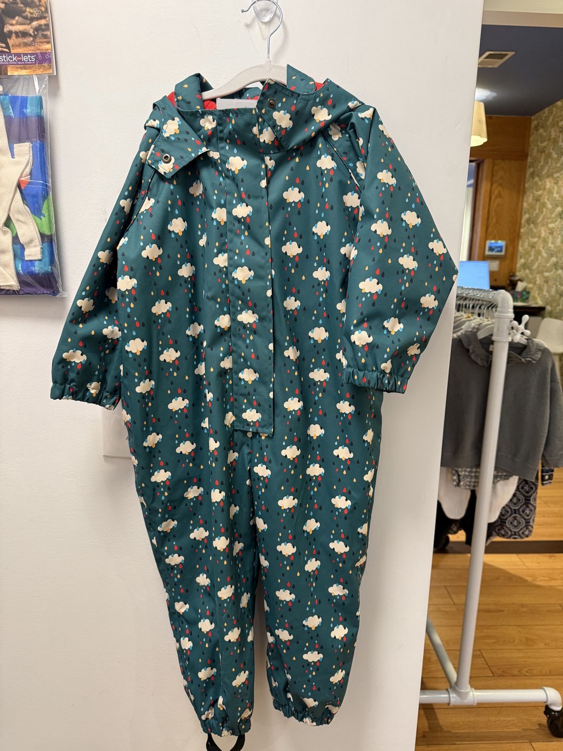 Used - Little Green Radicals - Rainsuit - 4-5Y - PWE4282