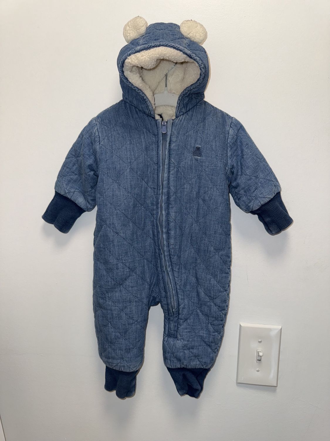 Used - Gap - Fleece Jumpsuit - 0-3M - PWE4373