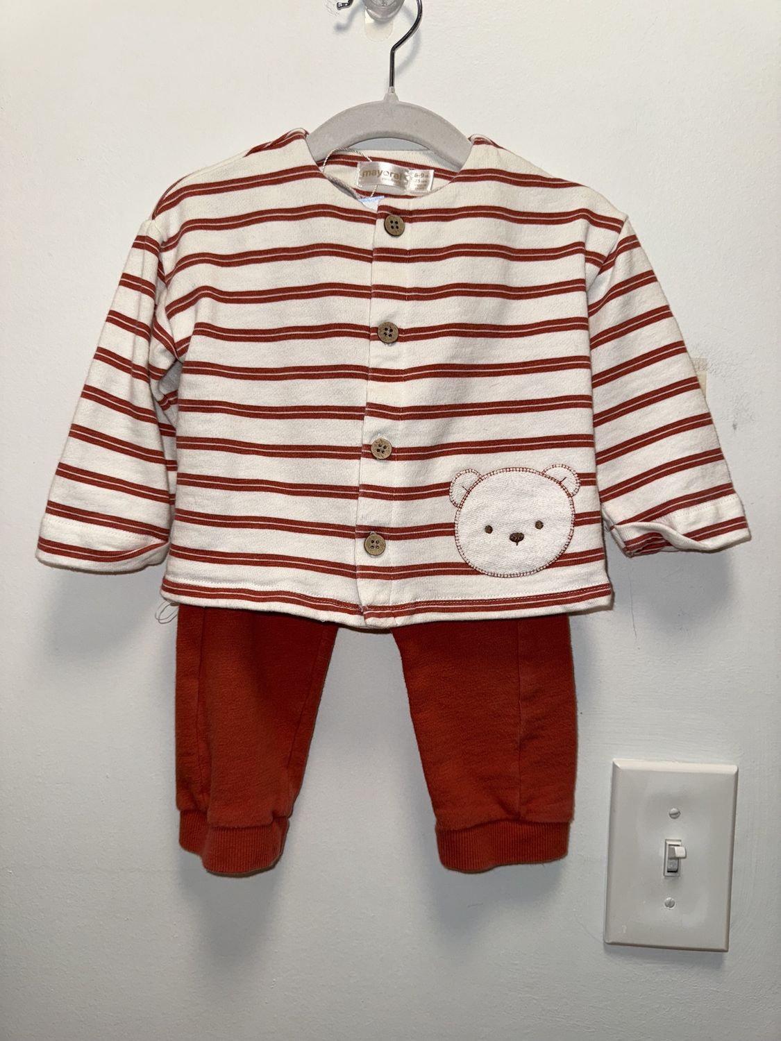 Used - Mayoral - Long Sleeve Set - 6-9M - PWE4289