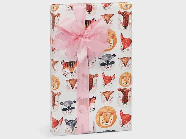 Free GIft Wrap - Animal Faces