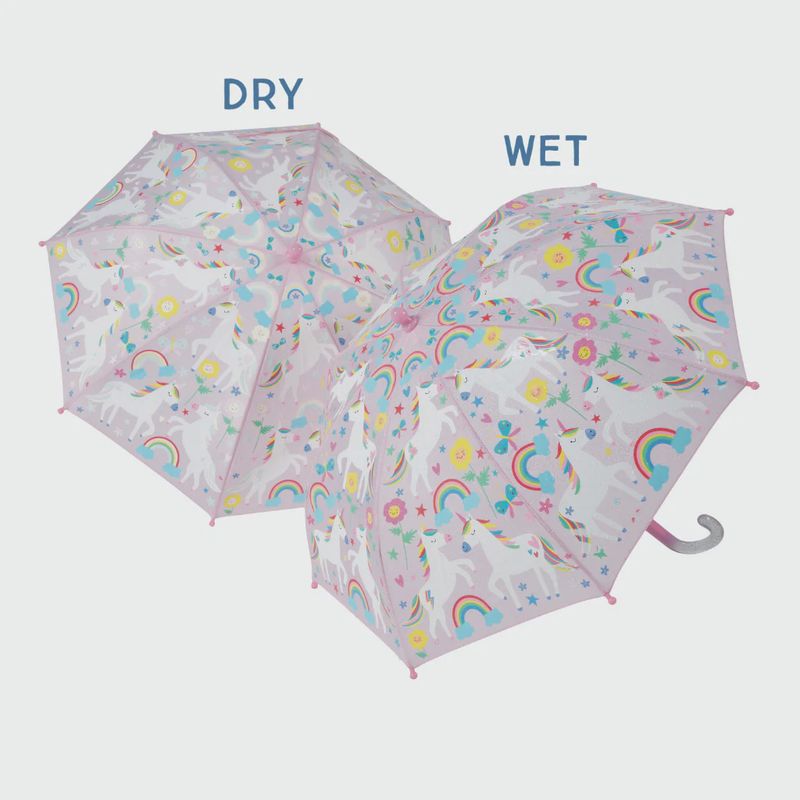 Color Changing Umbrella - Rainbow Unicorn
