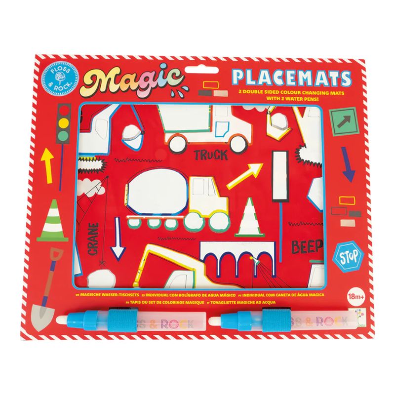 Magic Water Placemats - Construction