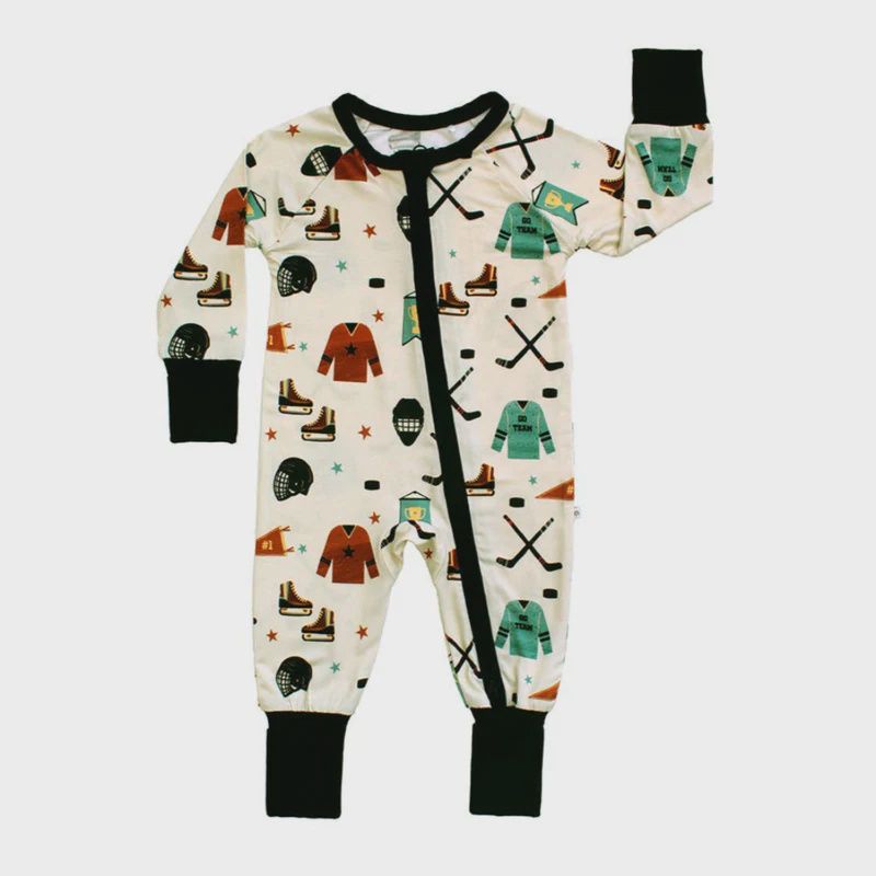 Baby Convertible Zip Pajama - Hat Trick Hockey