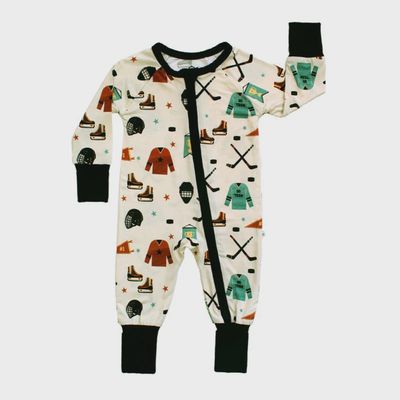 Baby Convertible Zip Pajama - Hat Trick Hockey