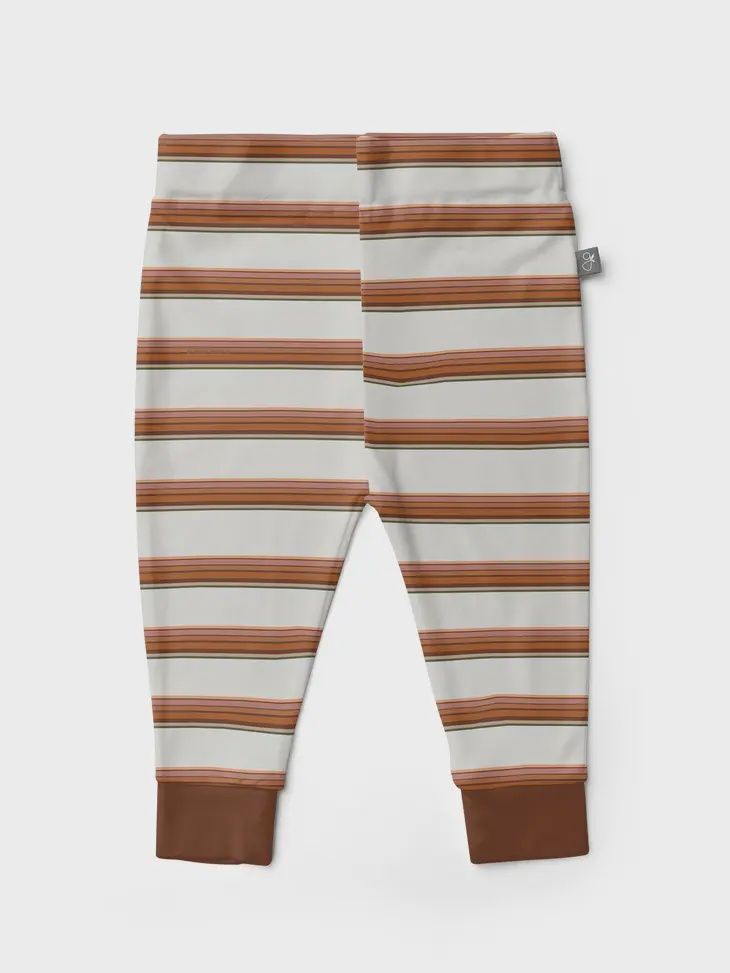 Baby Organic Cotton Pants, Colour: Trail Mix, Size: 0-3M