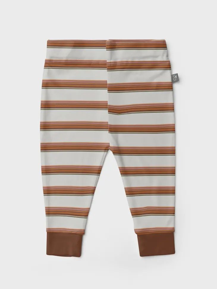 Baby Organic Cotton Pants, Colour: Trail Mix, Size: 0-3M