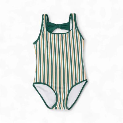 Girls Tank One Piece - Hamptons Stripe