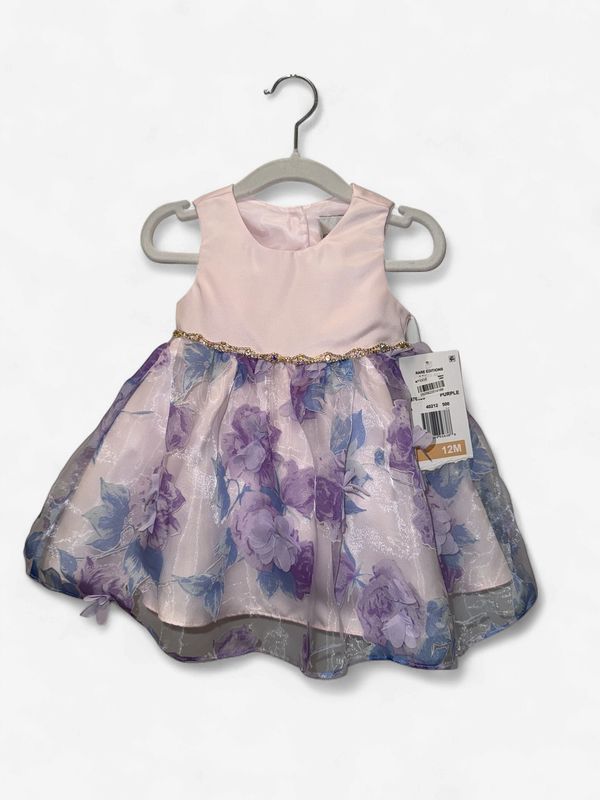 New with Tags - Rare Editions - Special Occasion Dress - 12M - PWE2926