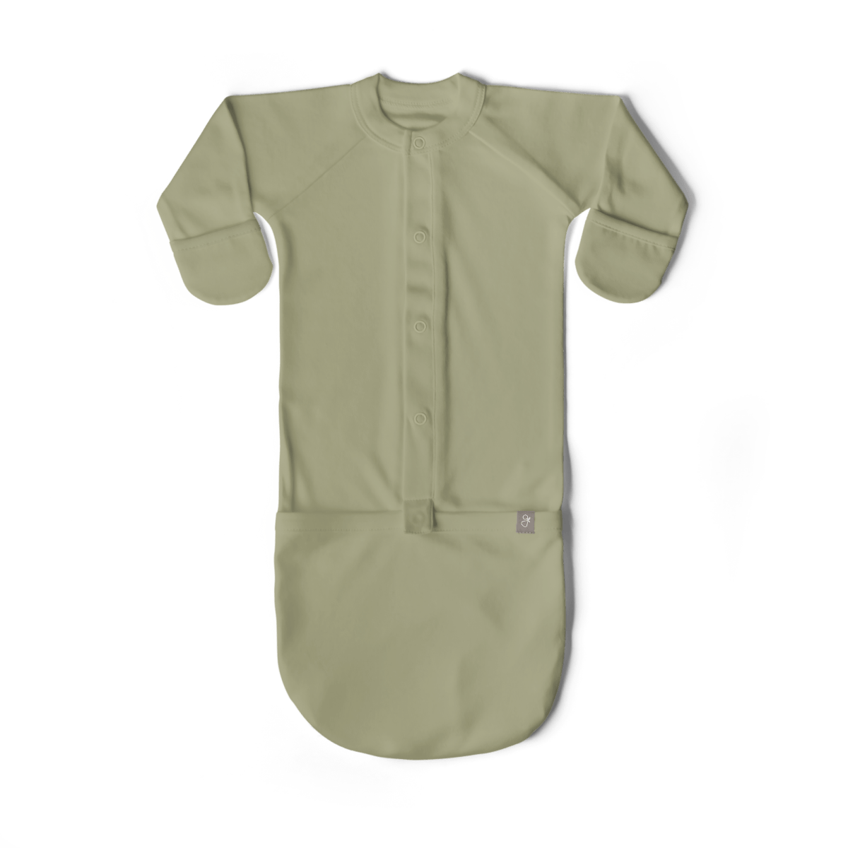 Baby Convertible Sleep Gown - Artichoke