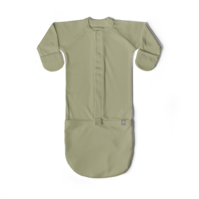 Baby Convertible Sleep Gown - Artichoke