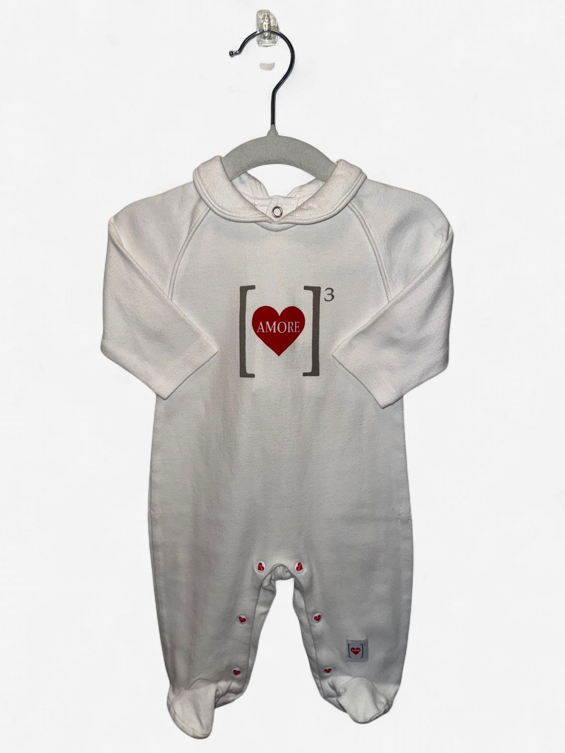Used - Amore Al Cubo - Long Sleeve Onesie - 3-6M - PWE3869