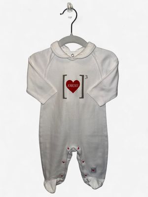 Used - Amore Al Cubo - Long Sleeve Onesie - 3-6M - PWE3869