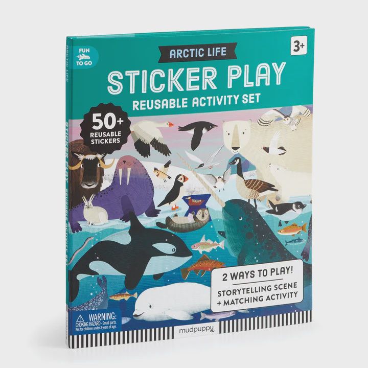 Arctic Life Sticker Play Reusable Activity Set