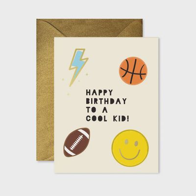 Greeting Card - Cool Kid Birthday