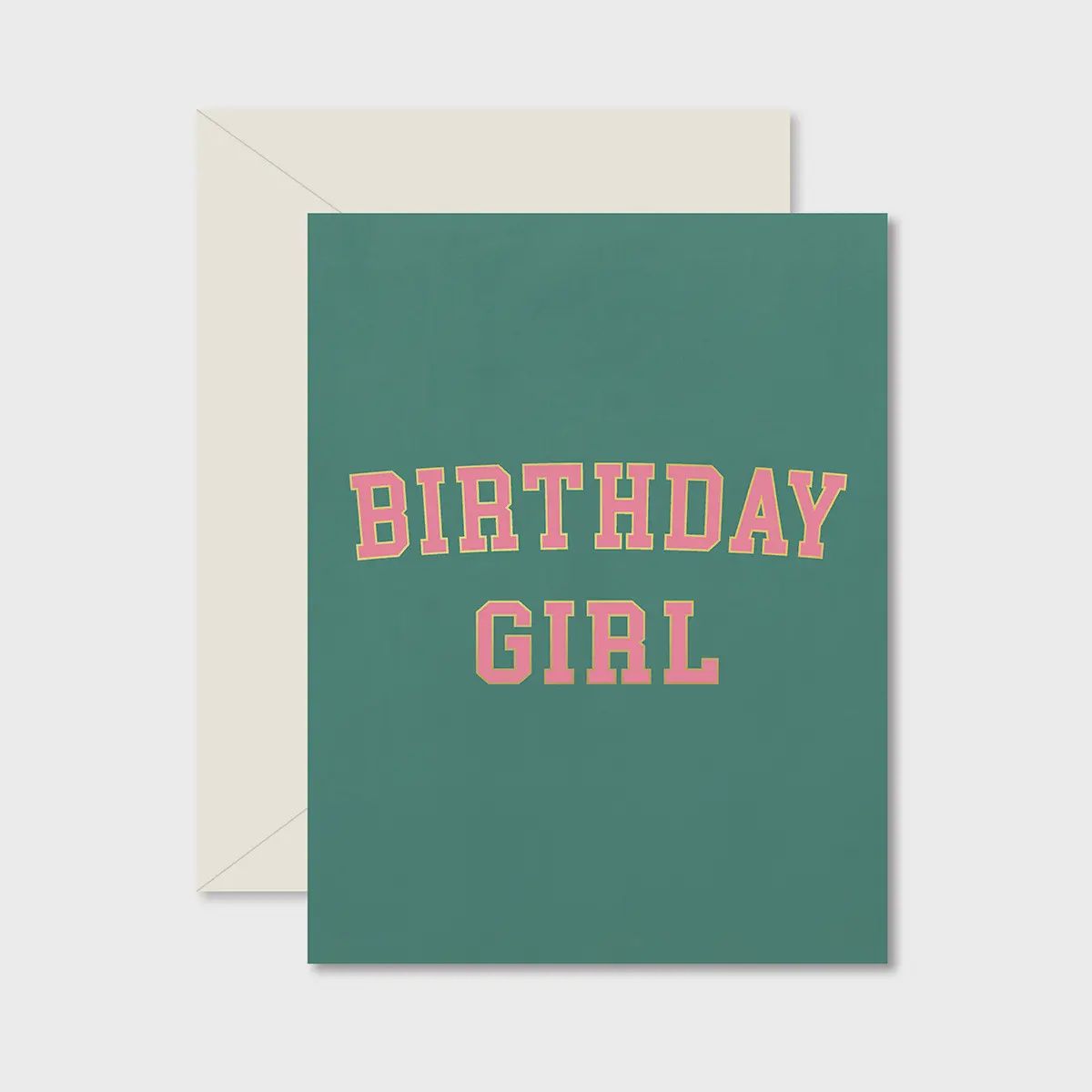 Greeting Card - Birthday Girl University