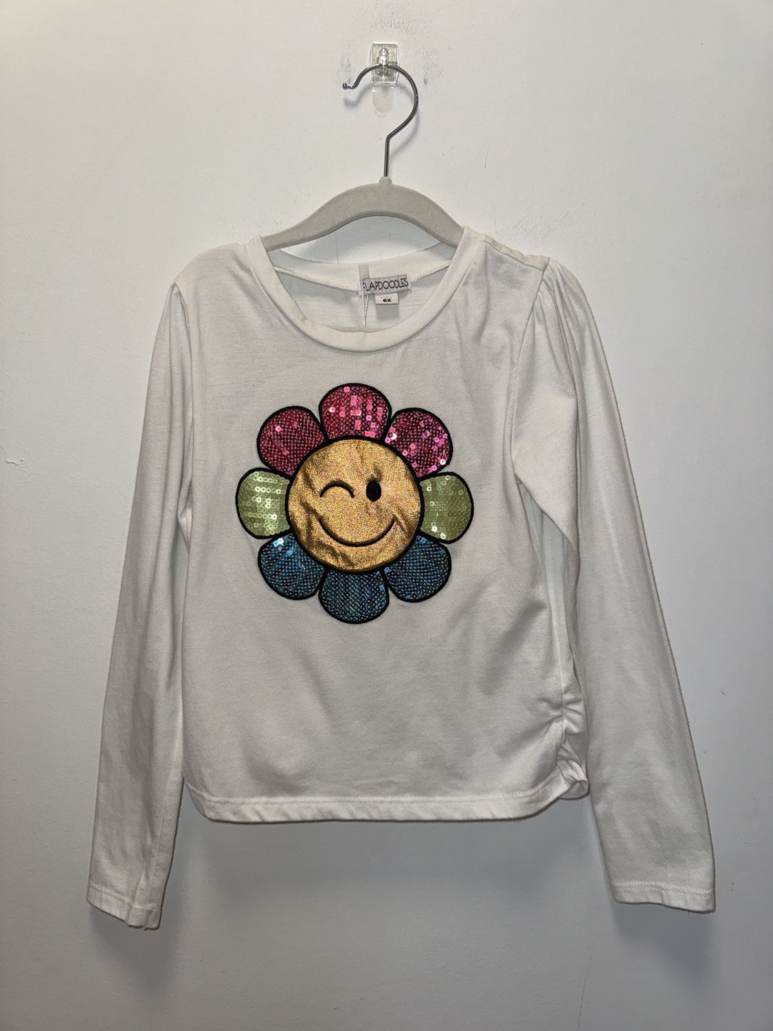 Used - Flapdoodles - Long Sleeve Top - 6X - PWE4433