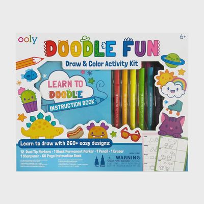 Doodle Fun: Draw &amp; Color Activity Kit (17 PC Set)