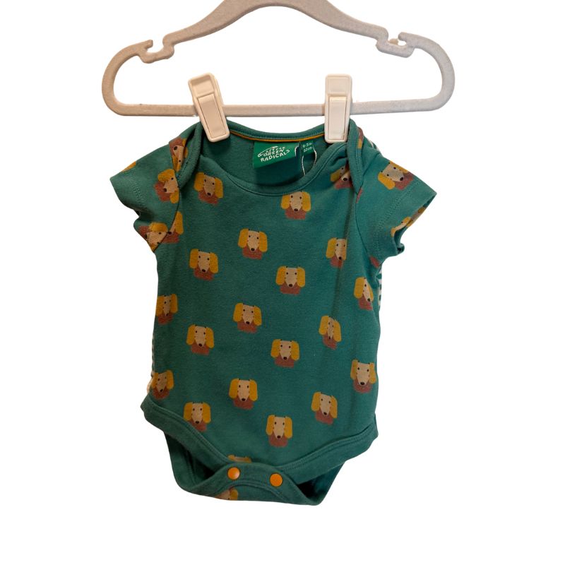 Used - Little Green Radicals - Short Sleeve Onesie (2 pack) - 0-3M - PWE4520