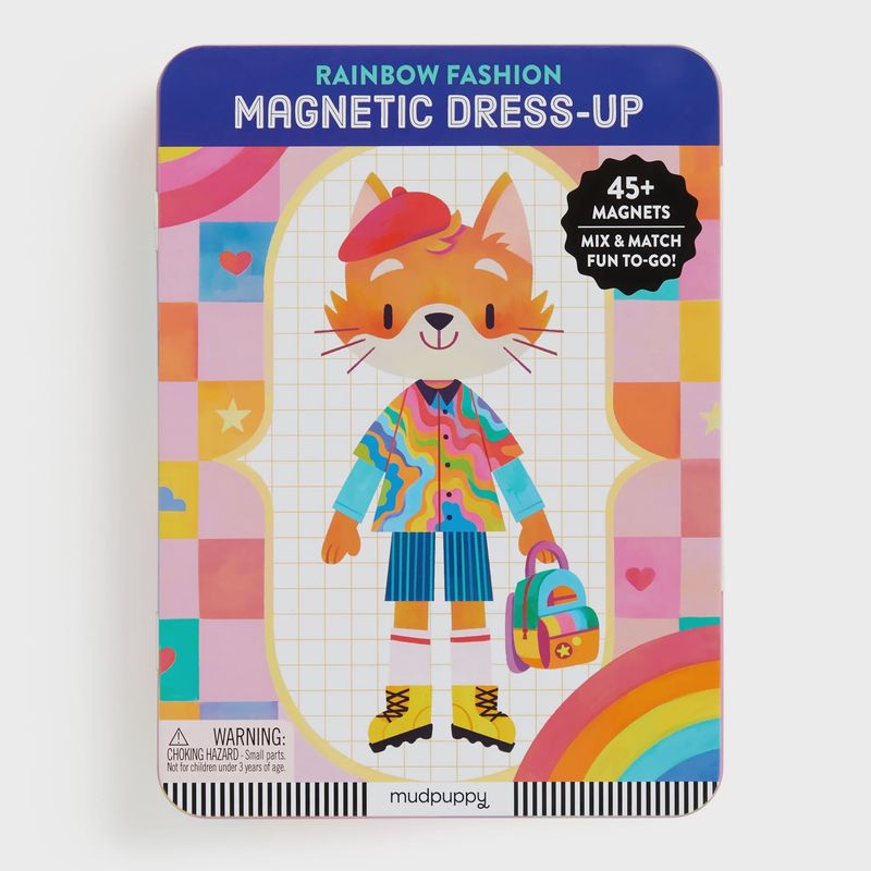 Rainbow Fashion Magnetic Play Set