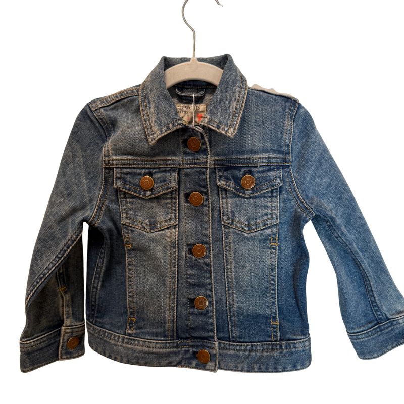 New with Tags - J.Crew Crewcuts - Denim Jacket - 3Y - PWE4472