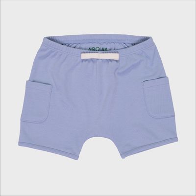Cotton Shorts - Chambray Blue