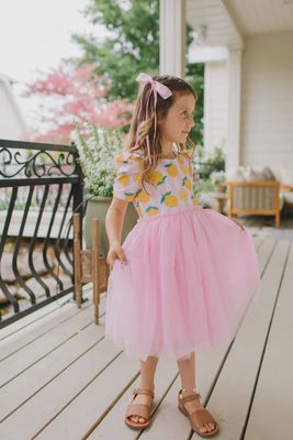 Tutu Puff Dress - Lemonade