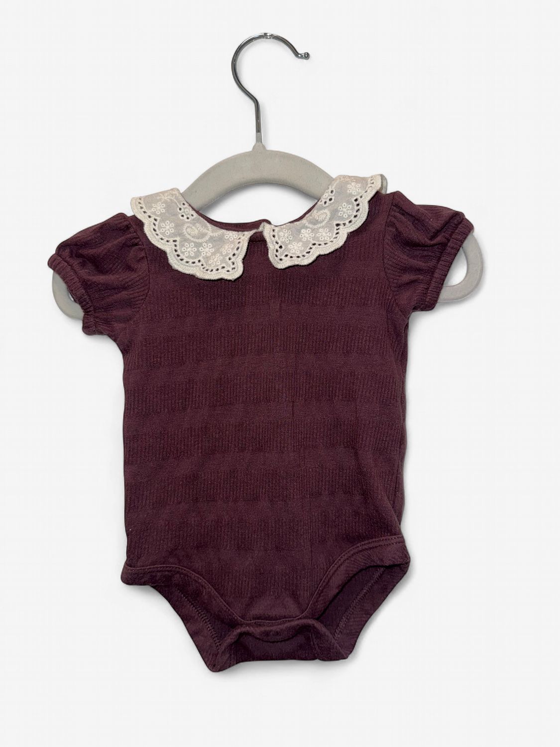 Used - Nicole Miller - Short Sleeve Onesie - 0-3M - PWE4715