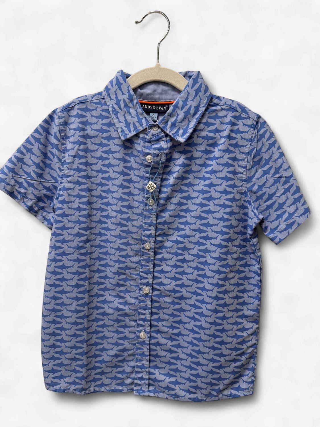 New Without Tags - Andy &amp; Evan - Dress Shirt - 6Y - PWE4733