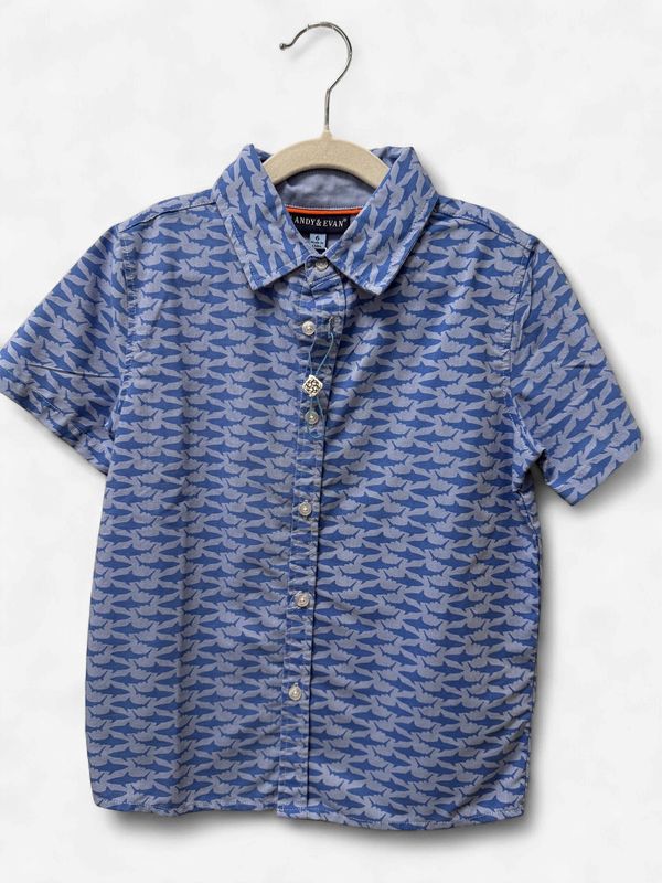 New Without Tags - Andy &amp; Evan - Dress Shirt - 6Y - PWE4733