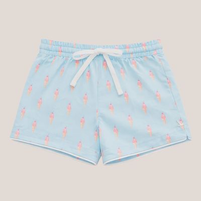 Boys Swim Shorts - Cherry Sundae