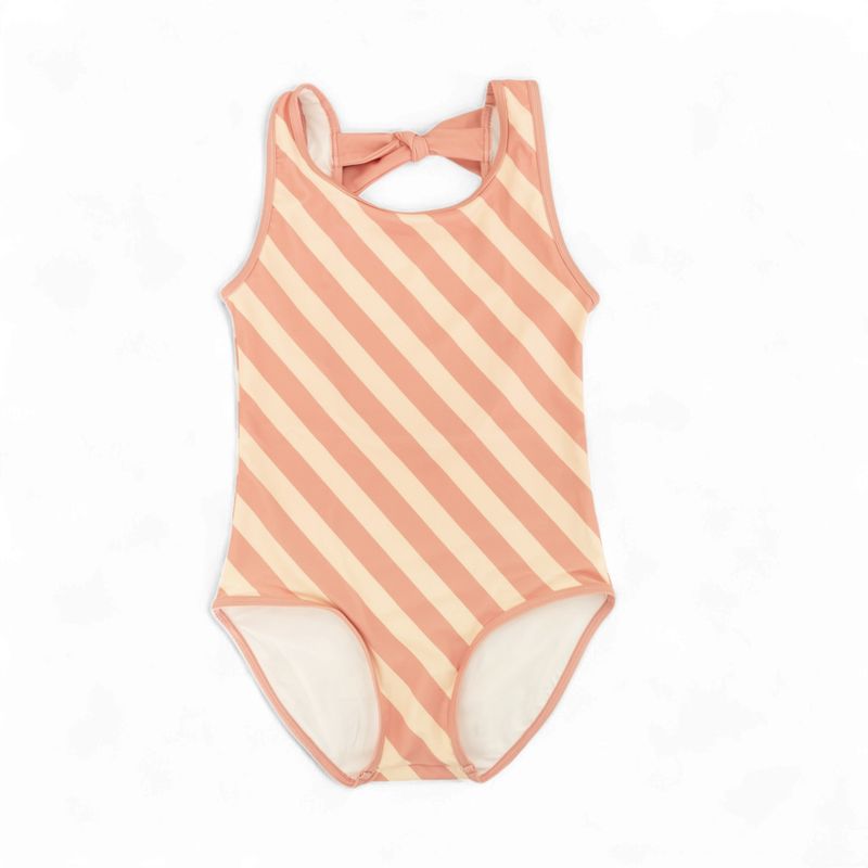 Girls Tank One-Piece - Soleil Stripe