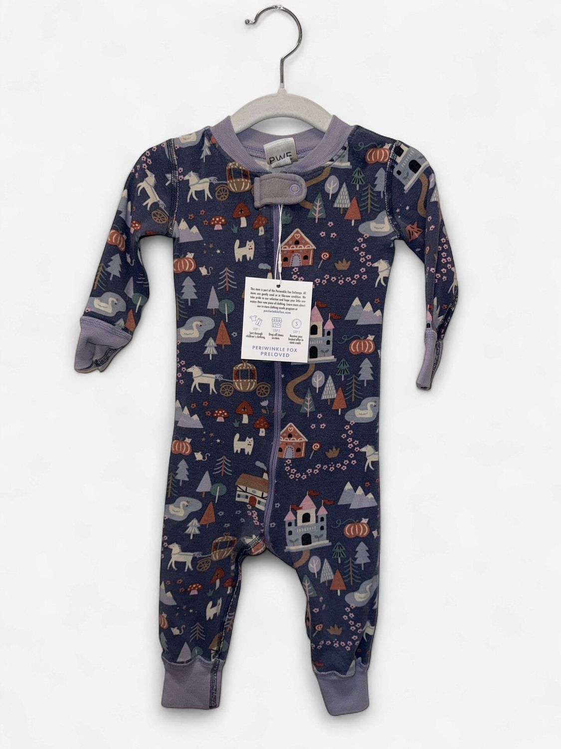 Used - Hanna Andersson - One-Piece PJ - 12-18M - PWE4807