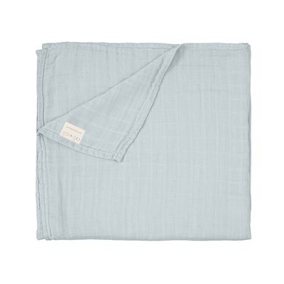 Muslin Swaddle Blanket - Misty Sky