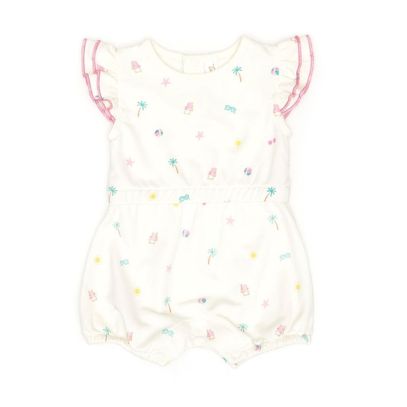 Ruffle Romper - Natural Summer Girl