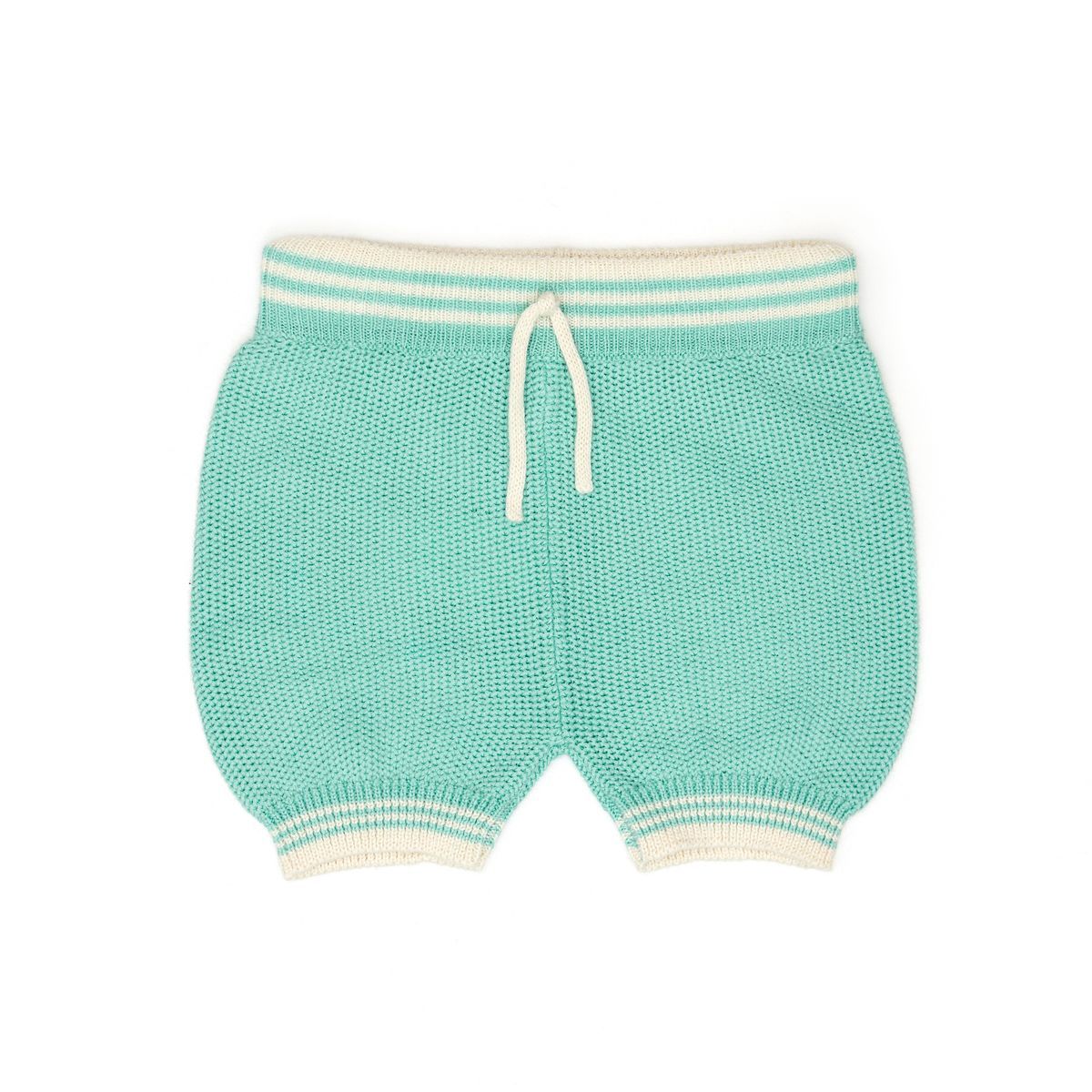 Mason Shorts - Sea Aqua &amp; Natural
