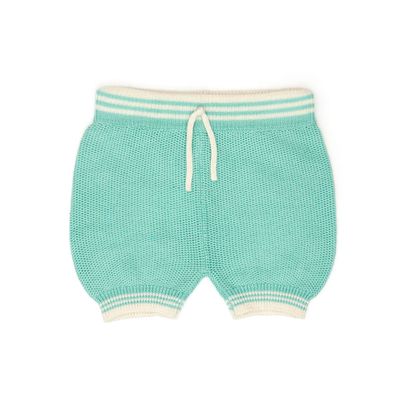 Mason Shorts - Sea Aqua &amp; Natural