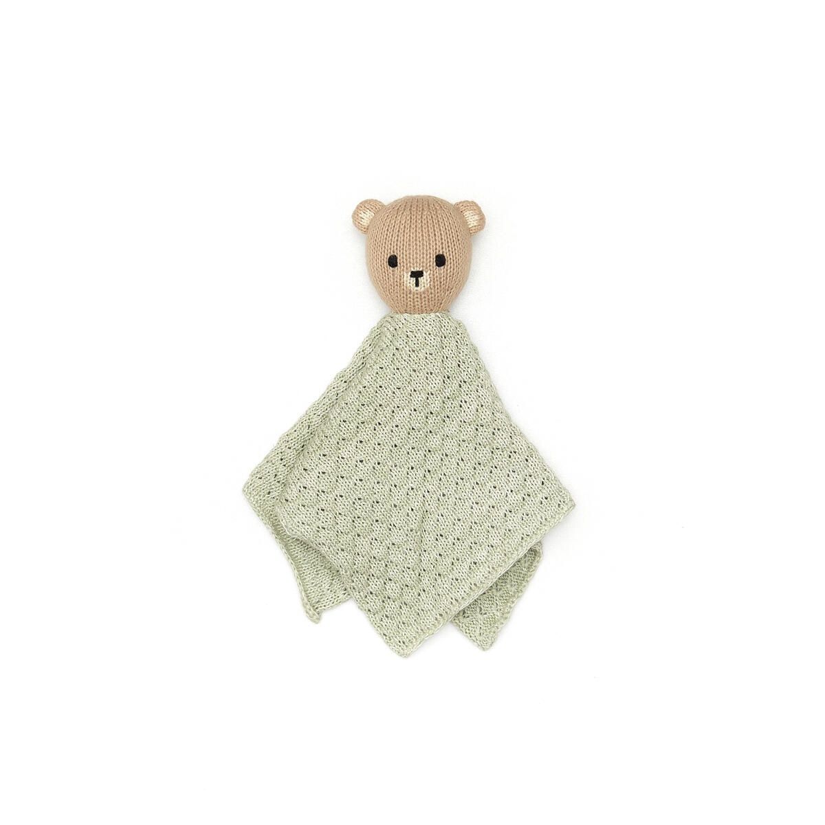 Bear Dou Dou 7" - Light Green &amp; Natural